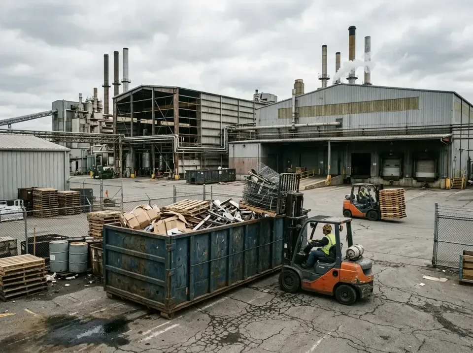 industrial-factory-scrap-conta-003 — frequently asked questions, Cheap Roll-off Dumpster Rentals in Walled Lake, MI